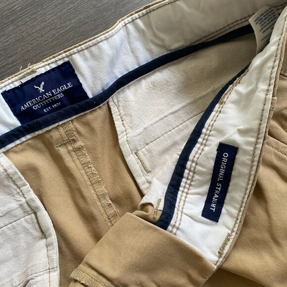 American Eagle Outfitters (AE) "Original Straight" Chino Pants - Picture 3 of 12